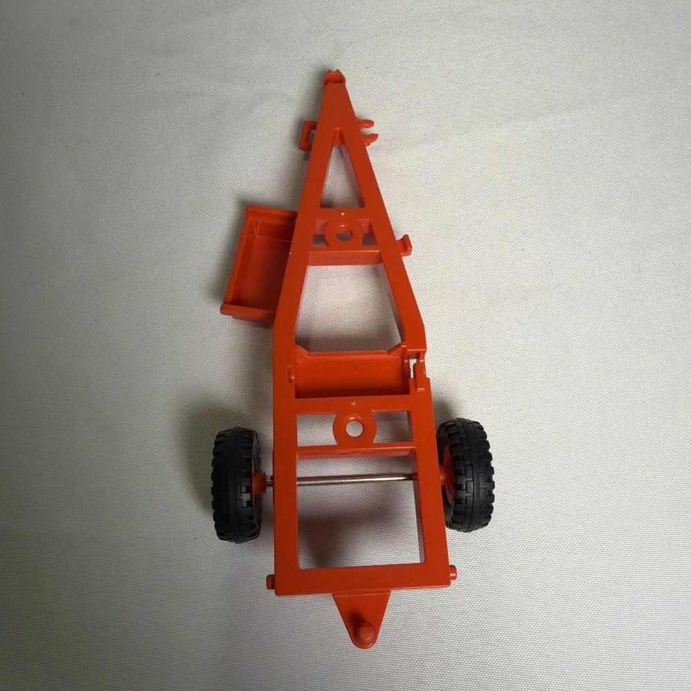 Vintage Red Playmobil Trailer 1977 Rare